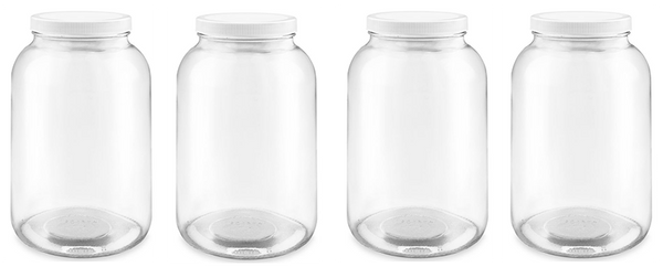 1 Gallon Glass Jug for Water With Lid, Steampure - My Pure Water