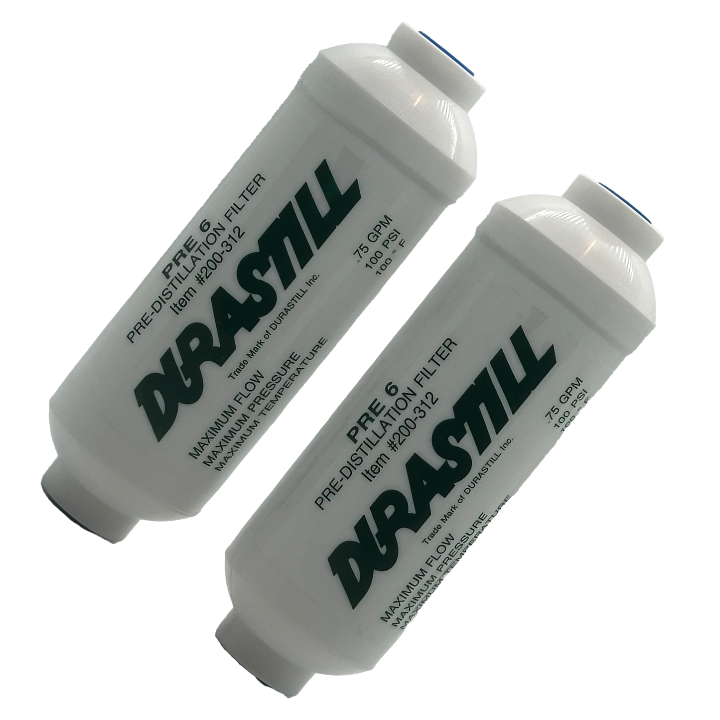 2-Pack Durastill Pre-Filter 6" #200-312. FREE Continental USA Shipping (48 States)