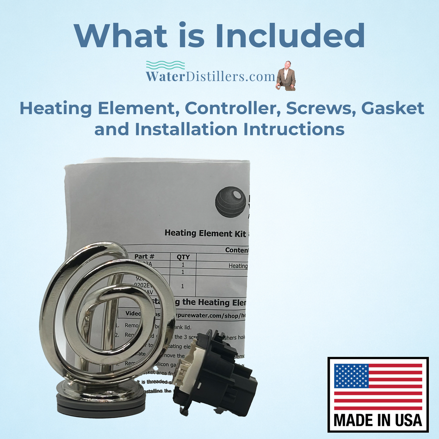 Mini Classic CT Heating Element – 750 Watt OEM Otter Style Replacement