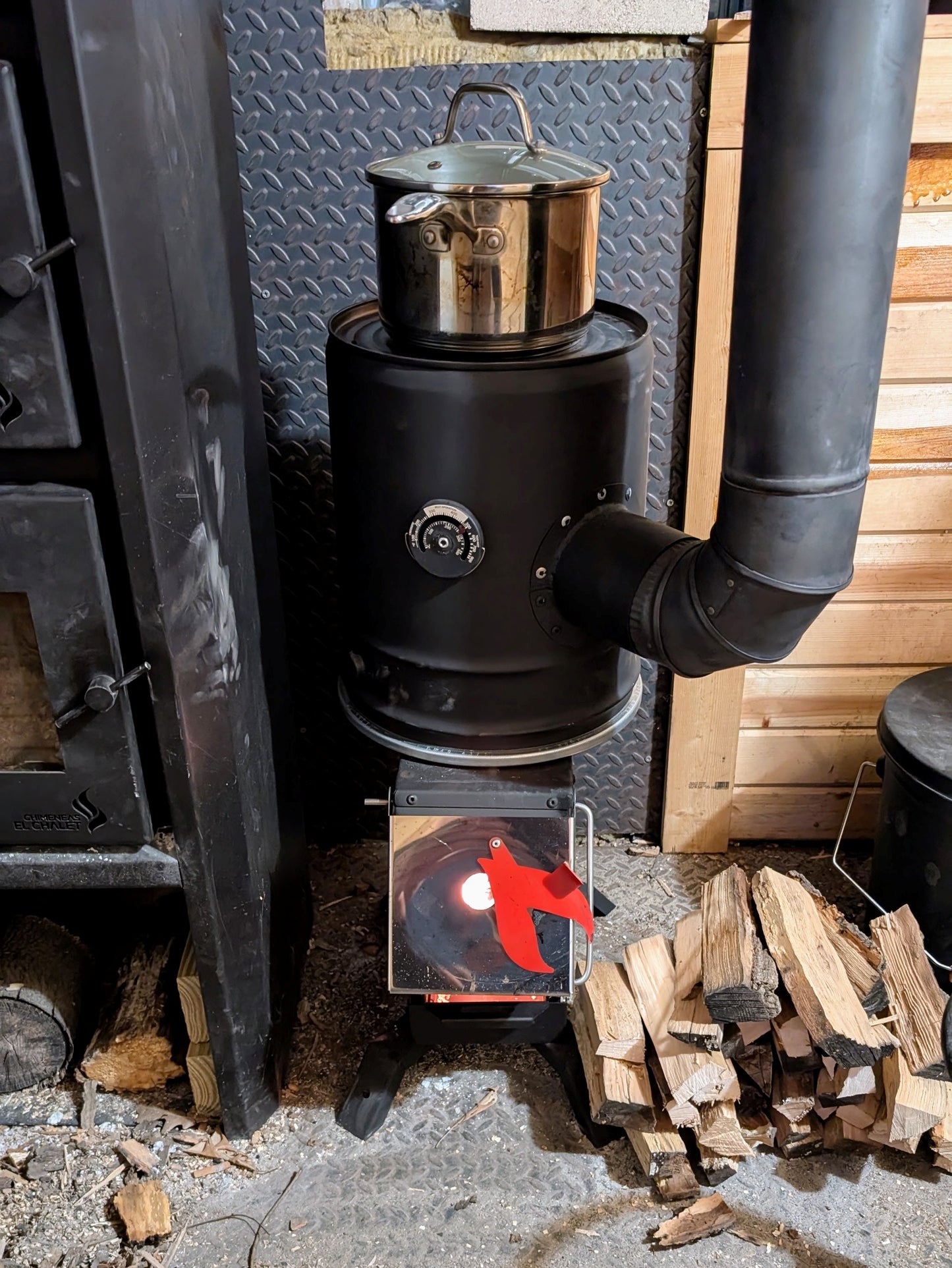 Heat Exchanger For Rocket Stove Model 50 BMG