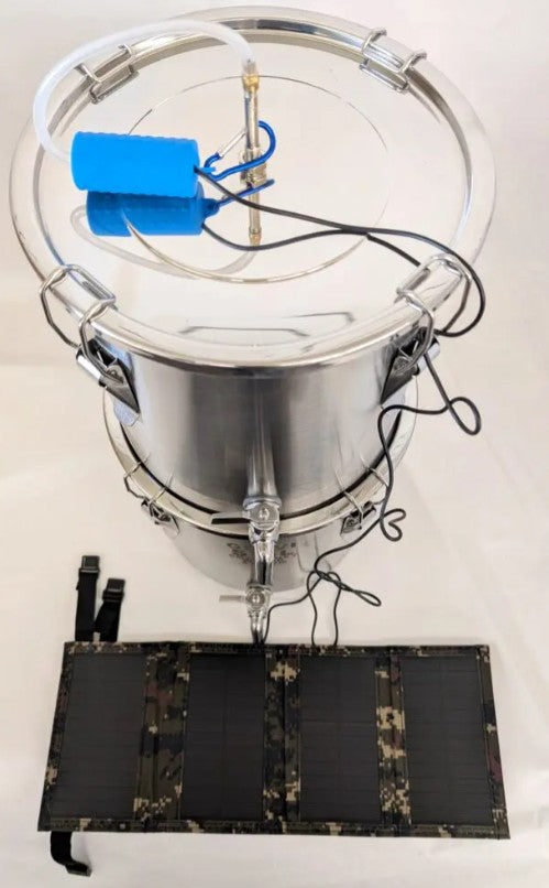 USA Non-Electric Fluoride Water Removal Filter System – Refillable Bone Char Carbon Filter