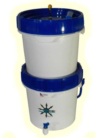 Emergency Portable Gravity Water Filter With UV Light