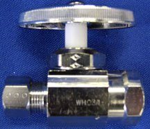 Pure Water Chrome Drain Valve Part #WD9302 for Pure Water Distillers