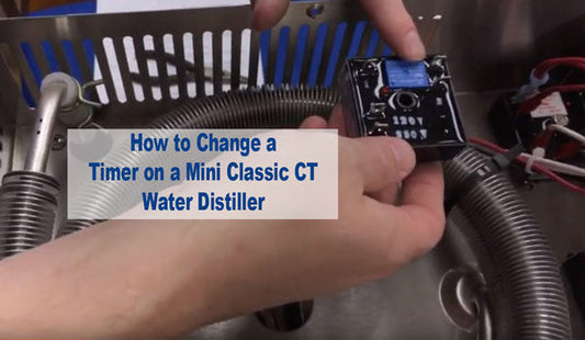 How to Change a Timer on a Mini Classic CT Water Distiller