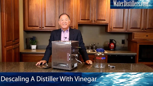 Descaling A Water Distiller With Vinegar