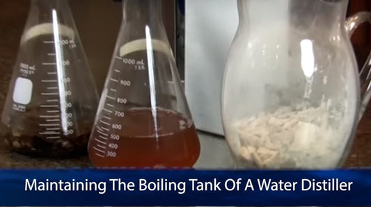 Maintaining The Boiling Tank Of A Water Distiller
