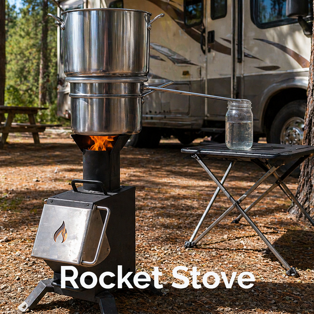 Rocket Stove and Accessories – WaterDistillers.com