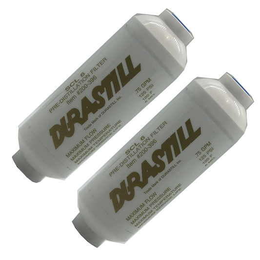 2-Pack Durastill Scale Inhibitor (Gold Label) Pre-Filter 6" #200-396. FREE Continental USA Shipping (48 States)
