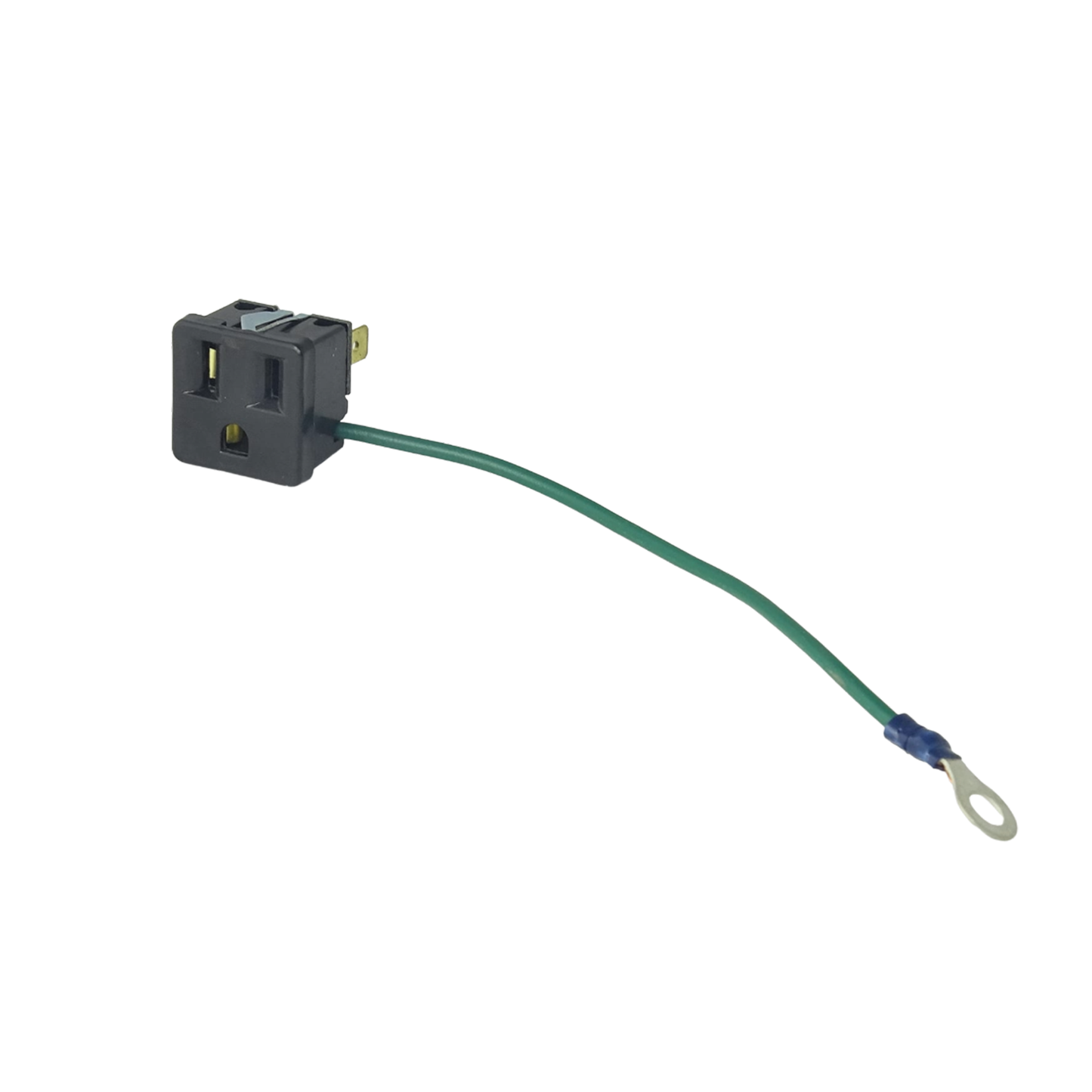 Aqua D Plug receptacle, 3 prong, grounded for Pure Water Distillers Part #WD4510