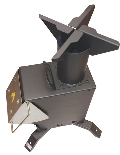 Rocket Stove for Non-Electric Emergency Water Distillers Model 50 BMG