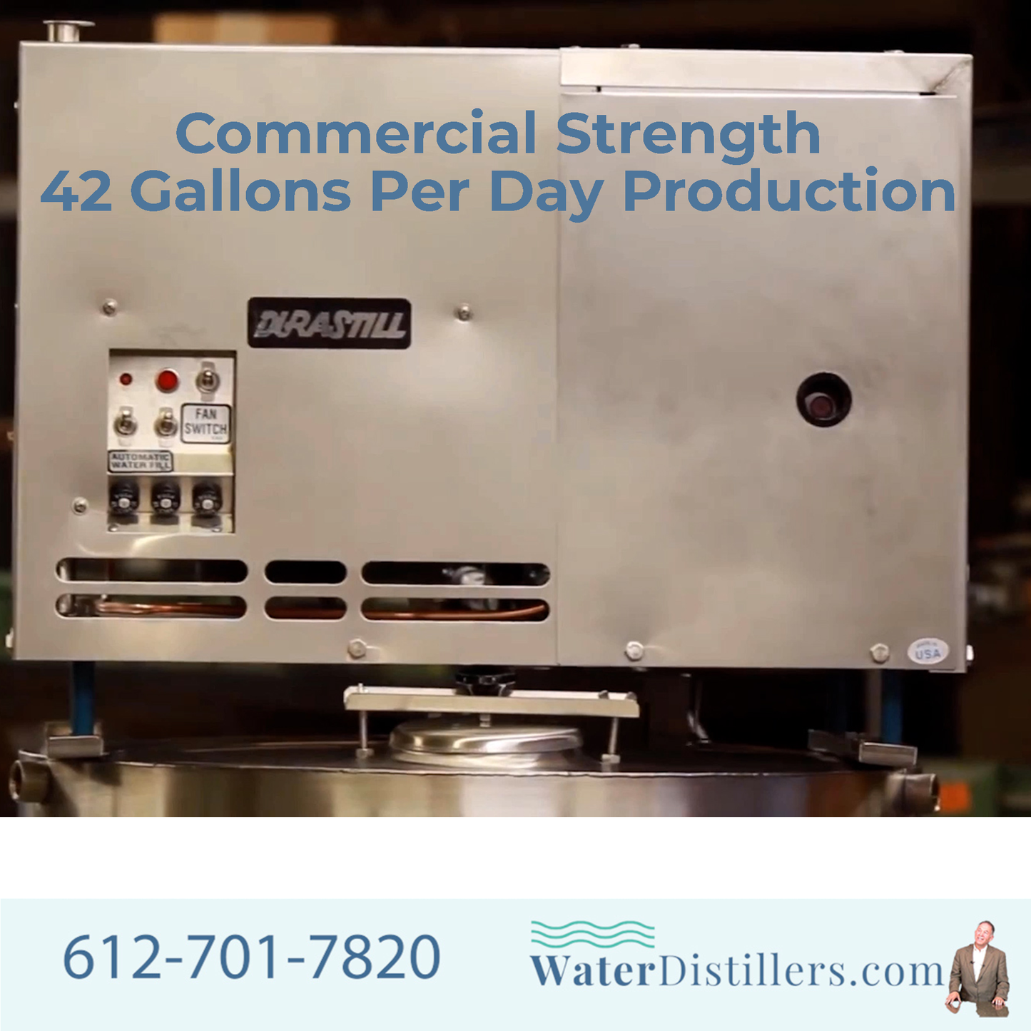 Durastill 4280 Commercial Water Distiller