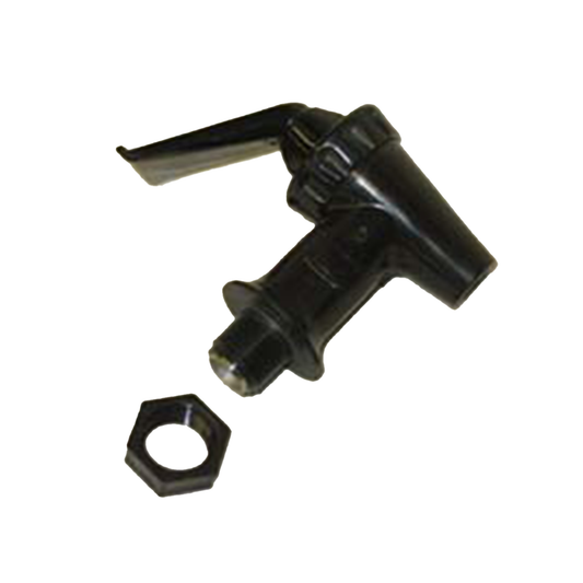 Durastill Faucet and no site gauge with insert for 96 Liter and 40 Liter Utility Tank Part #WD400-536 96 liter and 40 liter utility Storage Tank