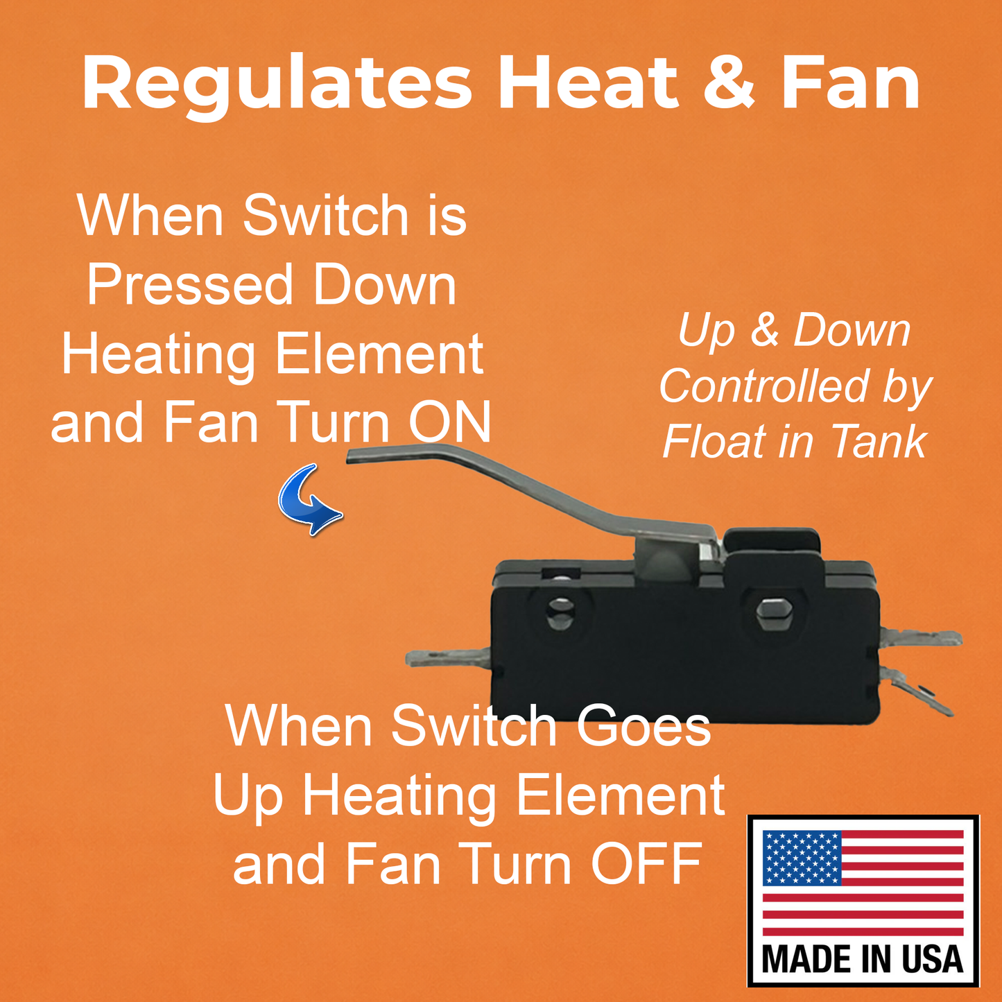 Durastill Float Microswitch for Heating Element and Fan OEM (#WD200-008)