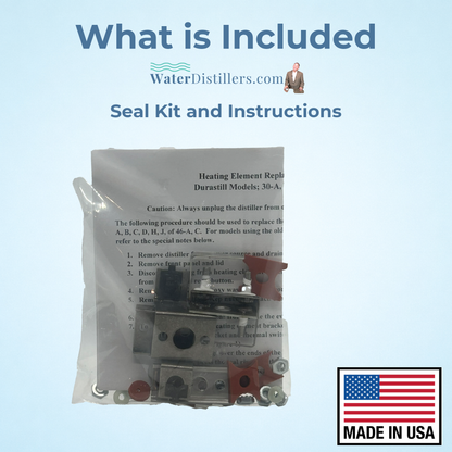 Durastill Heating Element Seal Kit with Bracket – OEM Leak‑Proof Seal Kit