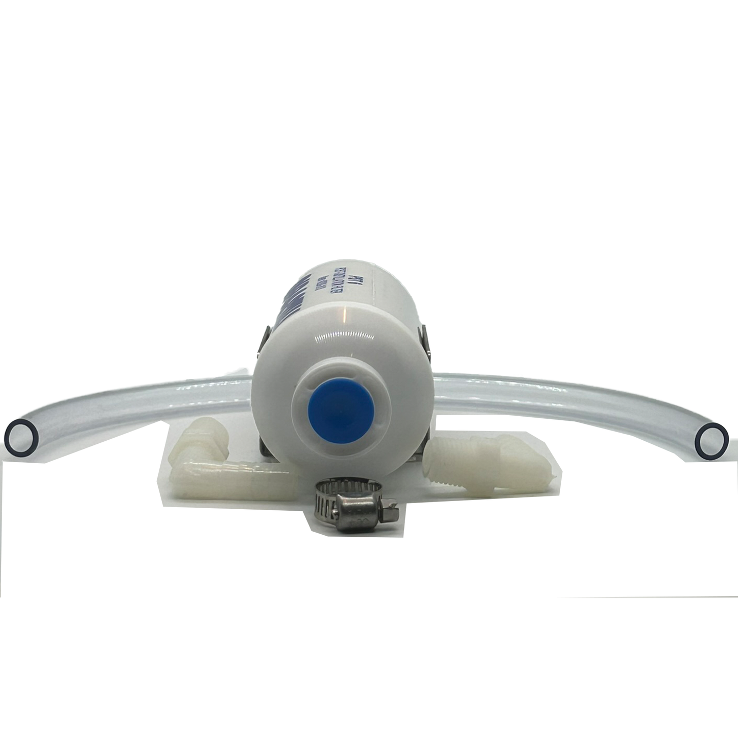 Single Durastill Charcoal Post-Filter with fittings and bracket #WD400-444 6" Original Manufacturer Equipment