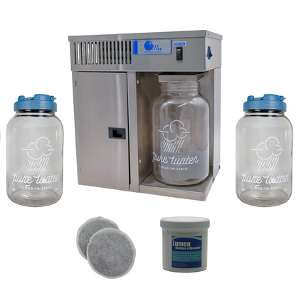Mini Classic CT Water Distiller – Premium Countertop Distiller Bundle