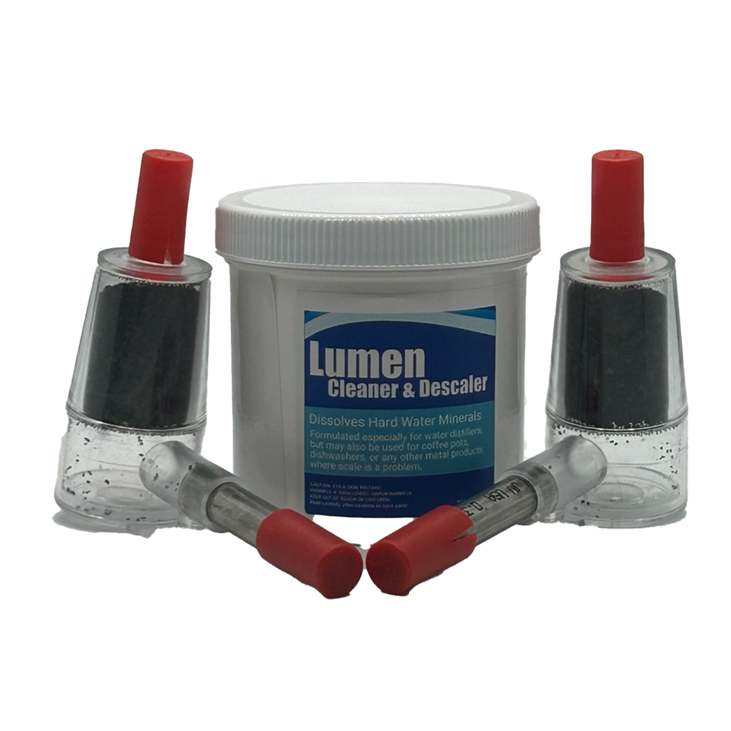 SteamPure Water Distiller Maintenance Kit – 2 Filters and Descaler