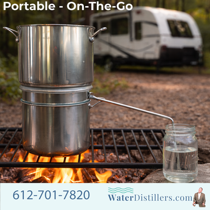 Survival Non‑Electric Compact Water Distiller