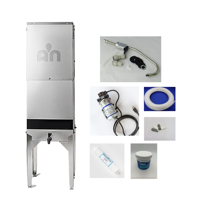 USA Water Distillers WDAN1010 Water Distiller – 10 Gallon/Day, 10 Gallon Tank, Automatic Fill, Home Convenience Kit