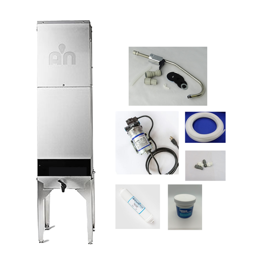 USA Water Distillers WDAN1215 Water Distiller – 12 Gallon/Day, 15 Gallon Tank, Automatic Fill, Home Convenience Kit