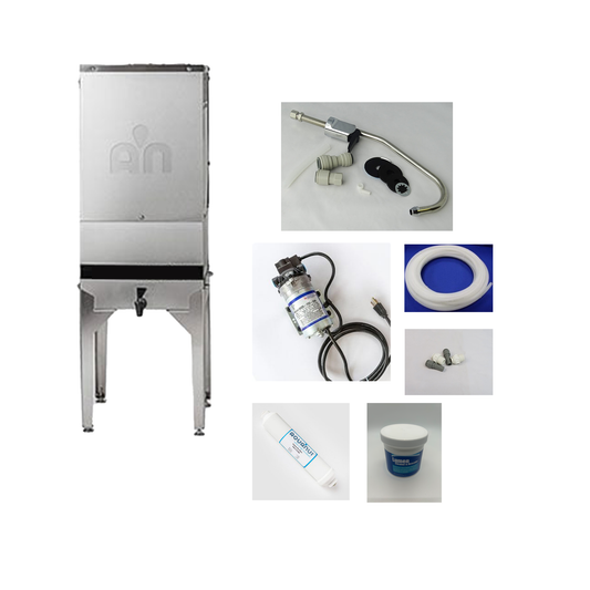 USA Water Distillers WDAN85 Water Distiller – 8 Gallon/Day, 5 Gallon Tank, Automatic Fill, Home Convenience Kit