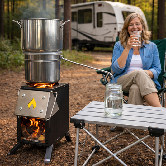 Survival Non‑Electric Compact Water Distiller