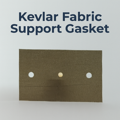 Kevlar fabric support gasket for Durastill 30 and 46 series float assembly, OEM reinforcement layer for leak prevention