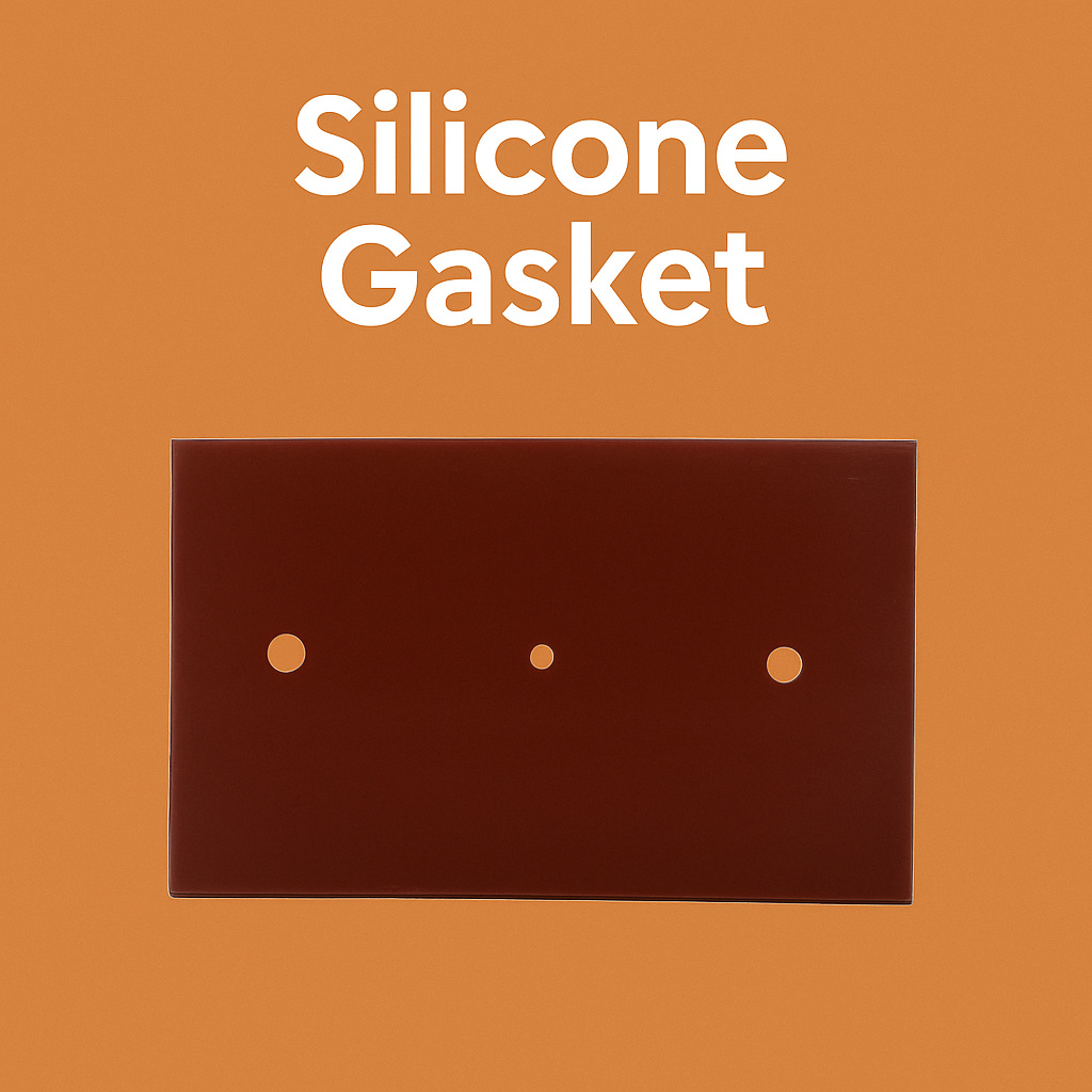 Silicone gasket for Durastill 30 and 46 series float assembly, OEM reinforcement layer for leak prevention