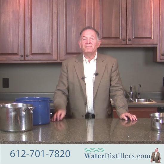 Survival Non‑Electric Compact Water Distiller – Stainless Steel Off‑Grid Distiller