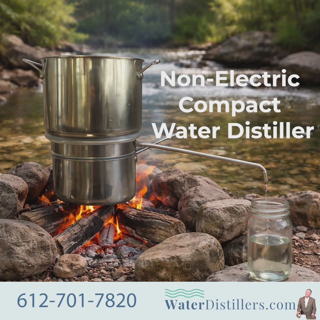 Survival Non‑Electric Compact Water Distiller