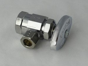 Pure Water Chrome Drain Valve 1/2 FPT Part #WD9508 for multiple Pure Water Distillers
